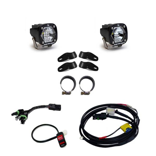 Baja Designs - S1 Universal Moto Kit Driving/Combo Baja Desgins