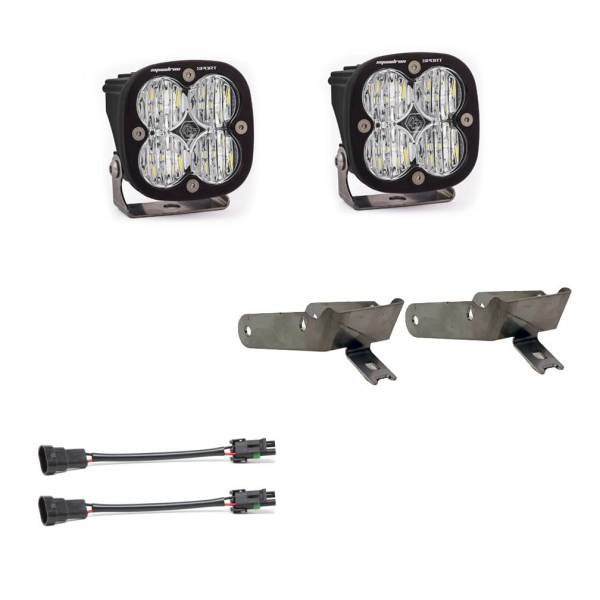 Baja Designs - Super Duty Fog Lights Squadron Sport Super Duty 99-10 Super Duty Fog Pocket Kit Baja Designs