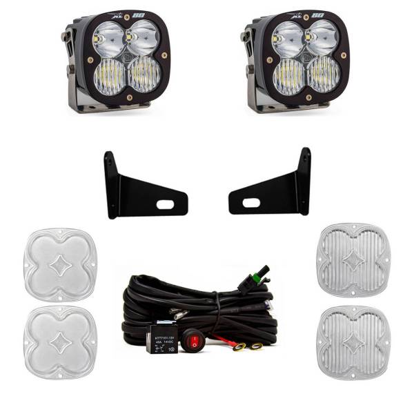 Baja Designs - XL80 A-Pillar Kit 17-22 Maverick X3 Driving/Combo Clear Baja Designs