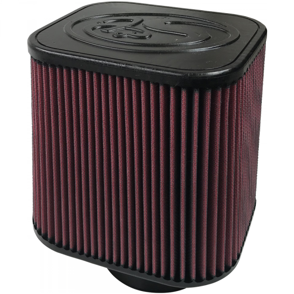 S&B - Air Filter For Intake Kits 75-1532, 75-1525 Oiled Cotton Cleanable Red S&B