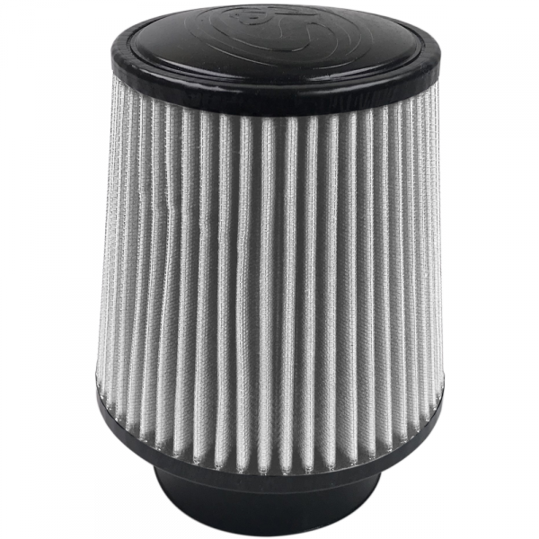 S&B - Air Filter For Intake Kits 75-5008 Dry Cotton Cleanable White S&B