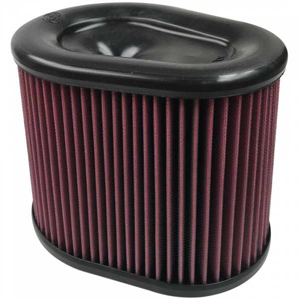 S&B - Air Filter For Intake Kits 75-5075-1 Oiled Cotton Cleanable Red S&B