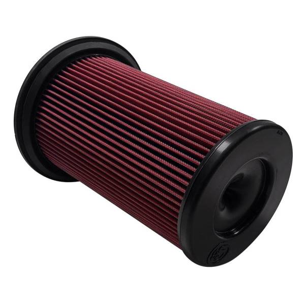 S&B - Air Filter For Intake Kits 75-5137 / 75-5137D Oiled Cotton Cleanable Red S&B