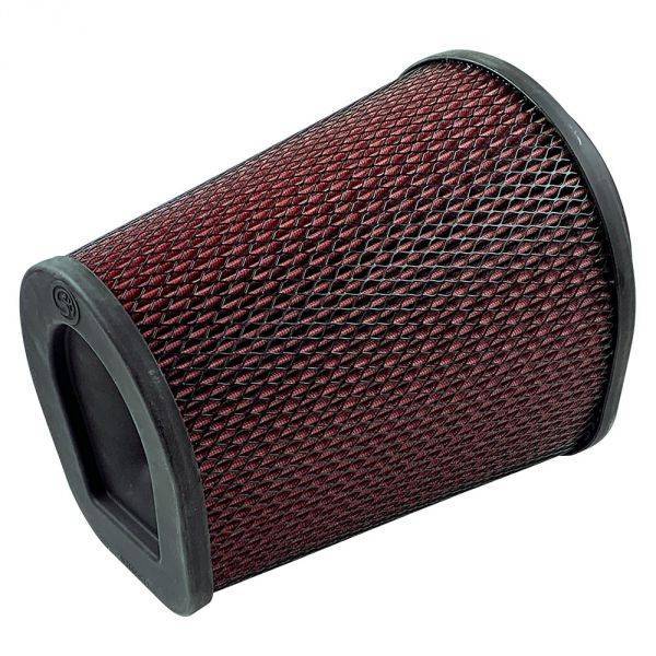 S&B - Air Filter For Intake Kits 75-6000,75-6001 Oiled Cotton Cleanable Red S&B