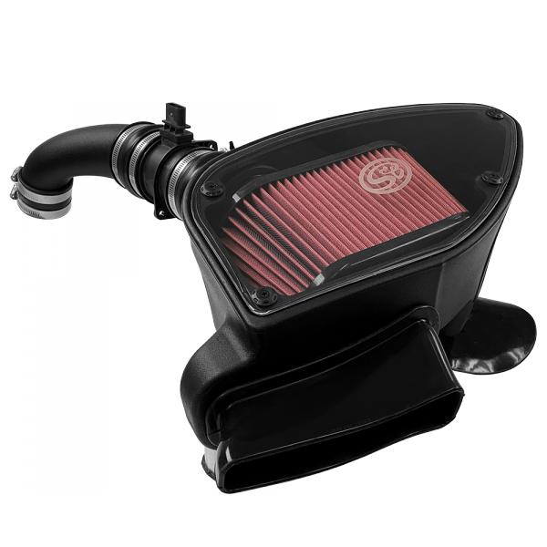 S&B - Cold Air Intake For 10-14 VW 2.0L TDI , 2015 VW Jetta 2.0L TDI Cotton Cleanable Red S&B