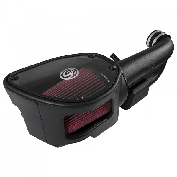 S&B - Cold Air Intake For 12-18 Jeep Wrangler JK V6-3.6L Oiled Cotton Cleanable Red S&B