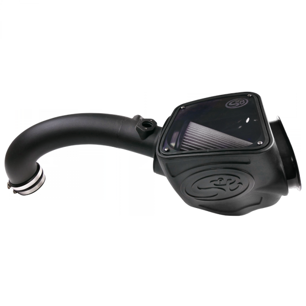 S&B - Cold Air Intake For 16-18 Nissan Titan, V8-5.0L Cummins Dry Dry Extendable White S&B