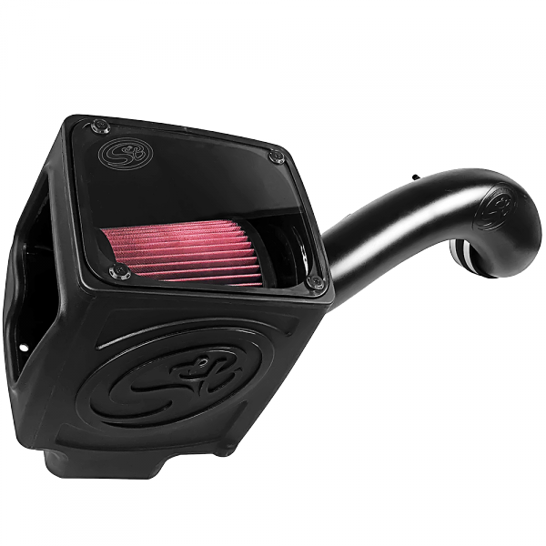 S&B - Cold Air Intake For 16-19 Silverado/Sierra 2500, 3500 6.0L Cotton Cleanable Red S&B