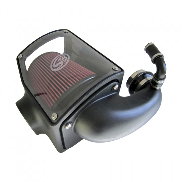 S&B - Cold Air Intake For 92-00 GMC K-Series V8-6.5L Duramax Oiled Cotton Cleanable Red S&B