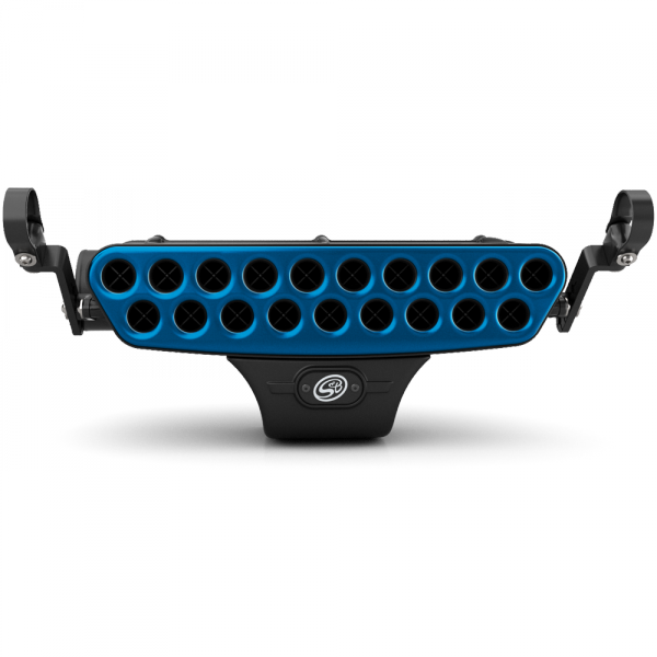 S&B - Stainless Steel Blue Faceplate for Particle Separator S&B