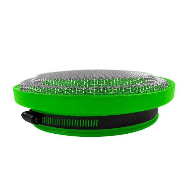 S&B - Turbo Screen Guard With Velocity Stack - 3 Inch (Green) S&B