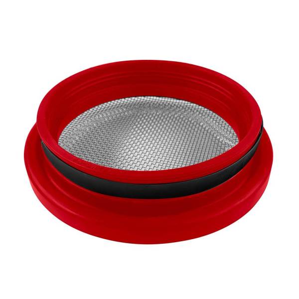 S&B - Turbo Screen Guard With Velocity Stack - 5.50 Inch (Red) S&B