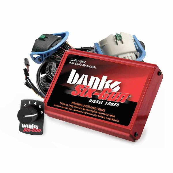 Banks Power - Six-Gun Diesel Tuner W/Switch 07-10 Chevy 6.6L LMM Banks Power