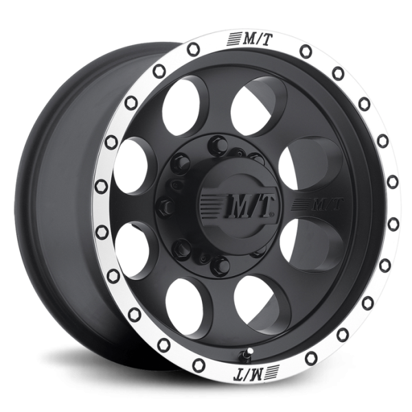 Mickey Thompson - Classic Baja Lock 15X10 with 5X4.50 Bolt Pattern 3.625 Back Space Matte Black