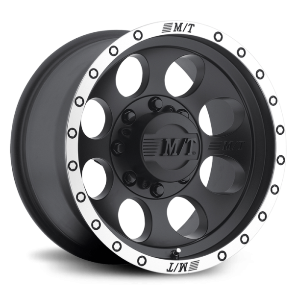 Mickey Thompson - Classic Baja Lock 17X9 with 5X5.00 Bolt Pattern 4.500 Back Space Matte Black