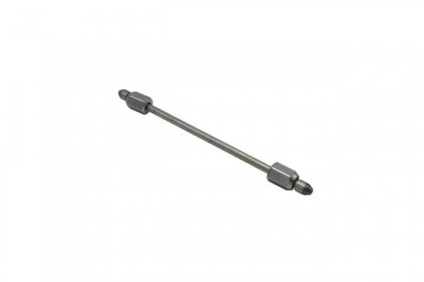 Fleece Performance - 10 Inch High Pressure Fuel Line 8mm x 3.5mm Line M14 x 1.5 Nuts Fleece Performance