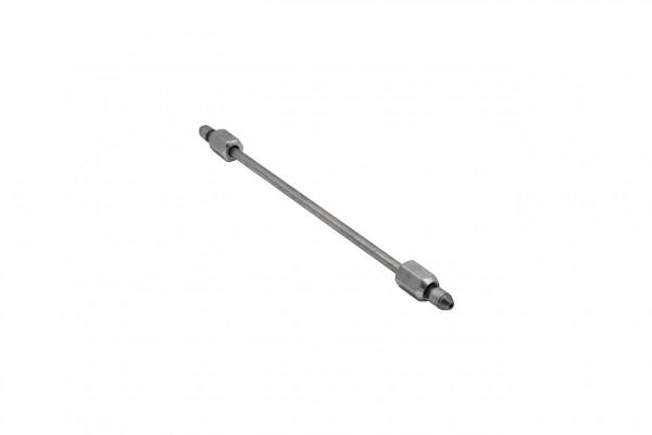 Fleece Performance - 12 Inch High Pressure Fuel Line 8mm x 3.5mm Line M14 x 1.5 Nuts Fleece Performance