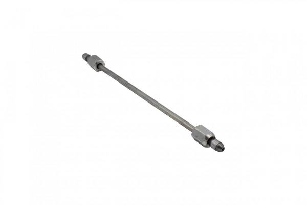 Fleece Performance - 13 Inch High Pressure Fuel Line 8mm x 3.5mm Line M14 x 1.5 Nuts Fleece Performance