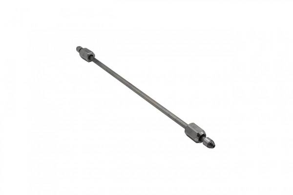 Fleece Performance - 14 Inch High Pressure Fuel Line 8mm x 3.5mm Line M14 x 1.5 Nuts Fleece Performance