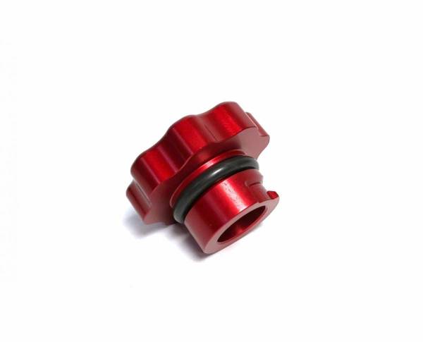 Fleece Performance - 2001-2016 Duramax Oil Cap Red Fleece Performance