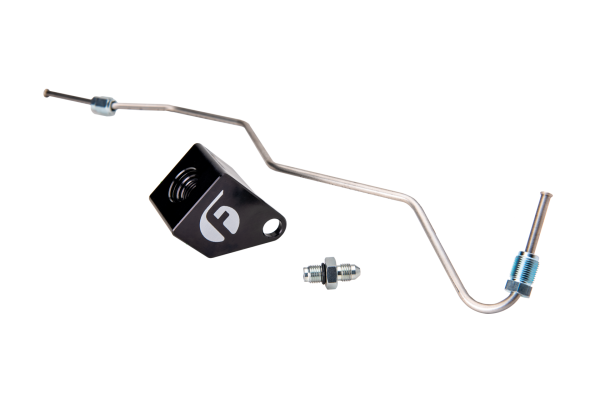 Fleece Performance - 2007.5-2012 Exhaust Back Pressure Relocation Kit for 6.7 Cummins