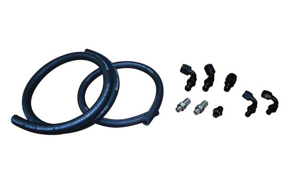 Fleece Performance - 2010-2018 Cummins Fuel Distribution Block Hose and Fitting Kit Fleece Performance