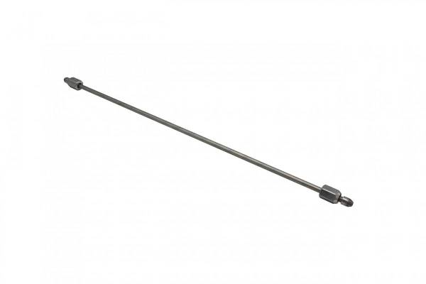 Fleece Performance - 23 Inch High Pressure Fuel Line 8mm x 3.5mm Line M14 x 1.5 Nuts Fleece Performance