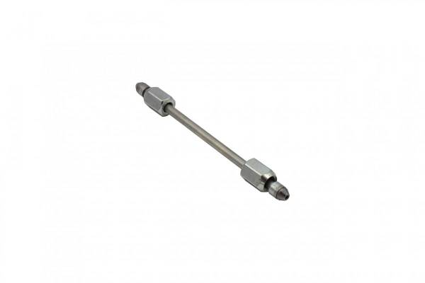 Fleece Performance - 8 Inch High Pressure Fuel Line 8mm x 3.5mm Line M14 x 1.5 Nuts Fleece Performance