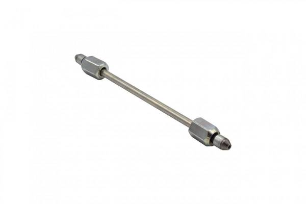 Fleece Performance - 9 Inch High Pressure Fuel Line 8mm x 3.5mm Line M14 x 1.5 Nuts Fleece Performance