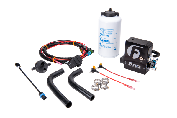 Fleece Performance - Auxiliary Heated Fuel Filter Kit for 2011-2016 LML Duramax