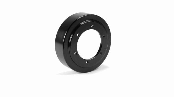 Fleece Performance - Billet Aluminum Fan Drive Pulley Black Anodized Finish Fleece Performance