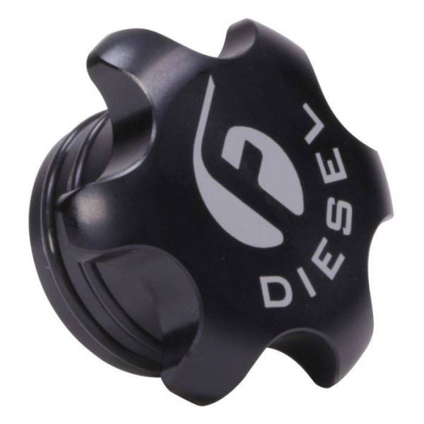 Fleece Performance - Black Anodized Billet Fuel Cap For 13-18 Cummins Fleece Performance