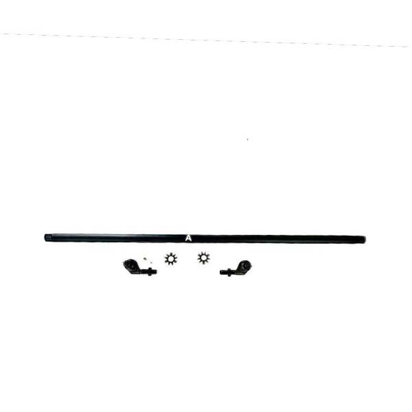 Apex Chassis - Jeep Wrangler JK - 1 Ton Tie Rod Kit - Black Aluminum Apex Chassis