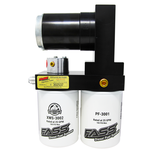 FASS - FASS TSF17165G Titanium Signature Series Diesel Fuel System 165GPH@10PSI Ford Powerstroke 6.7L 2011-2016