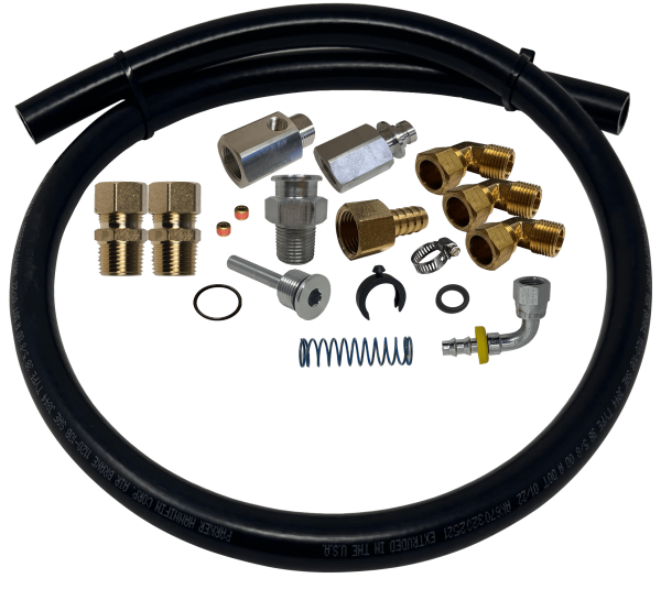 FASS - PACCAR Fuel Line Adapter Kit for Trucks without Frame Mounted Water Separator FASS