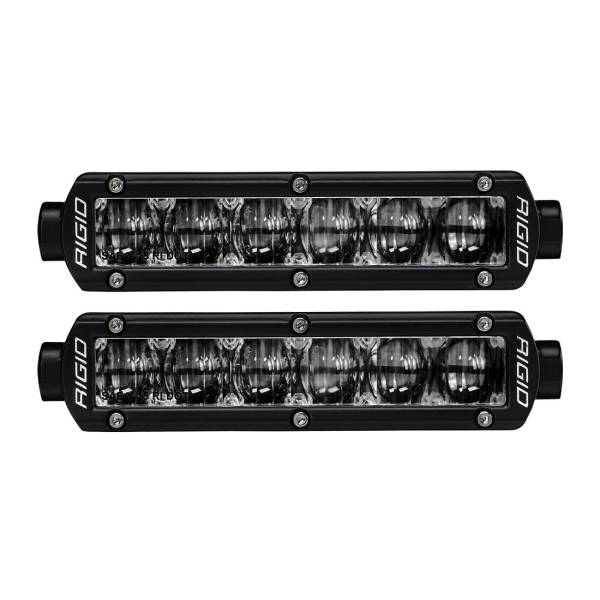 Rigid Industries - SAE 6 Inch Fog Light Pair SR-Series Pro RIGID Industries