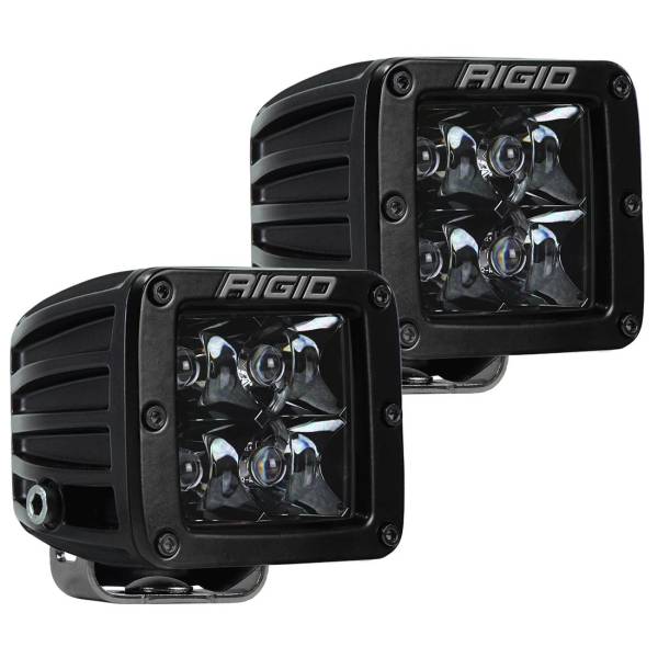 Rigid Industries - Spot Surface Mount Midnight Pair D-Series Pro RIGID Industries