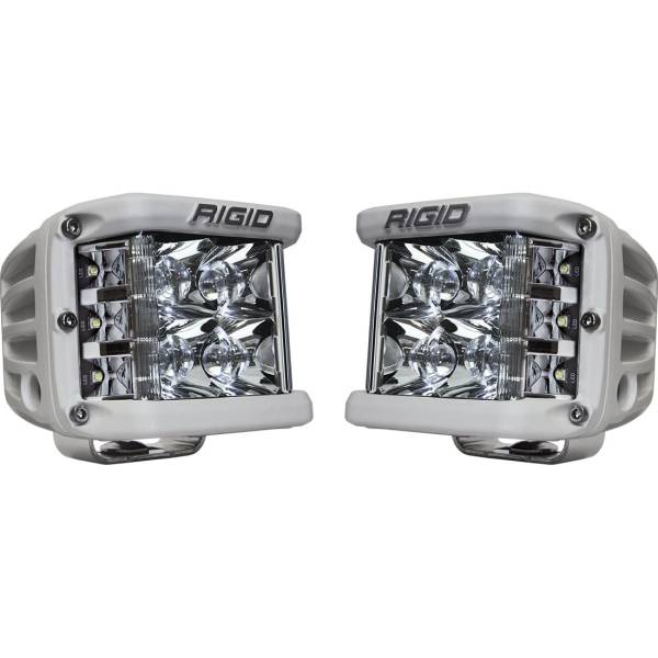 Rigid Industries - Spot Surface Mount White Housing Pair D-SS Pro RIGID Industries