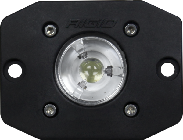 Rigid Industries - Flood Black Flush Mount Ignite RIGID Industries