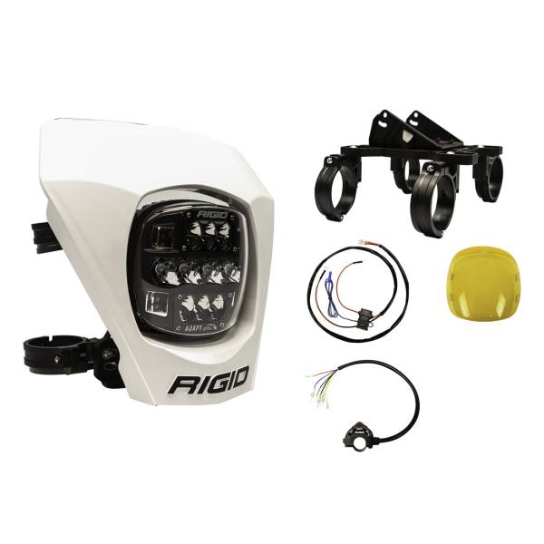 Rigid Industries - RIGID Adapt XE Extreme Enduro Complete Ready To Ride LED Moto Kit White