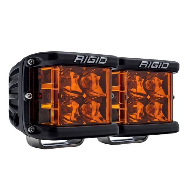 Rigid Industries - D-SS Spot with Amber PRO Lens Pair Rigid Industries