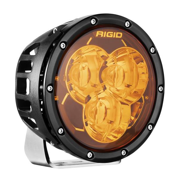 Rigid Industries - 6 Inch 360-Series Laser Amber PRO with Precision Spot Optics and Amber Backlight RIGID Industries