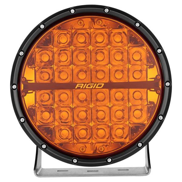 Rigid Industries - 360-Series 9 Inch Off-Road Lamp Spot Beam Amber Lens Single Rigid Industries