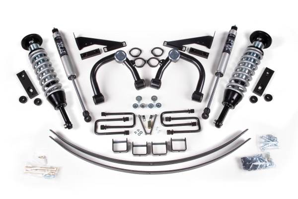 BDS Suspension - 2 Inch Lift Kit FOX 2.5 Internal Floating Piston Coil-Over Toyota Tacoma 16-23 4WD