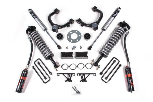 BDS Suspension - 1.5 Inch Lift Kit FOX 2.5 Performance Elite Coil-Over Chevy Trail Boss or GMC AT4 1500 19-24 4WD With Fox 2.5 Performance Elite Shocks