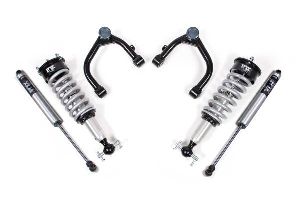 BDS Suspension - 2 Inch Lift Kit FOX 2.0 Coil-Over Silverado/Sierra 1500 19-24 4WD