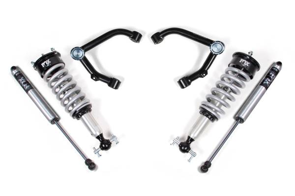 BDS Suspension - 2 Inch Lift Kit FOX 2.0 Coil-Over Silverado/Sierra 1500 07-18 4WD Aluminum Stamped Steel