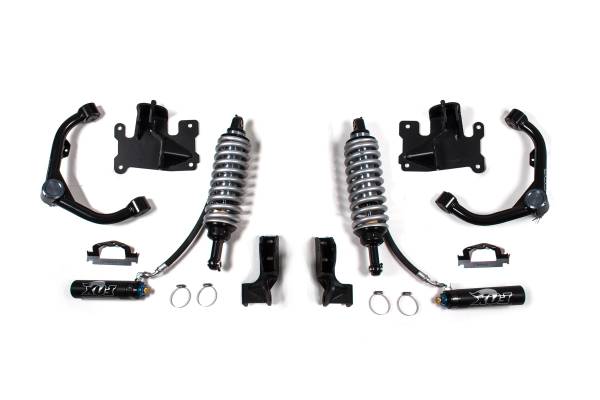 BDS Suspension - FOX 2.5 Coil-Over Conversion Upgrade 4.5 Inch Lift Factory Series Silverado/Sierra 2500HD/3500HD 01-10 4WD Fox 2.5 Performance Shocks Diesel Fox 2.5 Performance Shocks