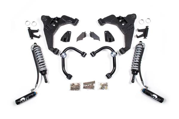 BDS Suspension - FOX 2.5 Coil-Over Conversion Upgrade 6.5 Inch Lift Factory Series Silverado/Sierra 2500HD/3500HD 11-19 4WD Fox 2.5 Performance Shocks Diesel Fox 2.5 Performance Shocks