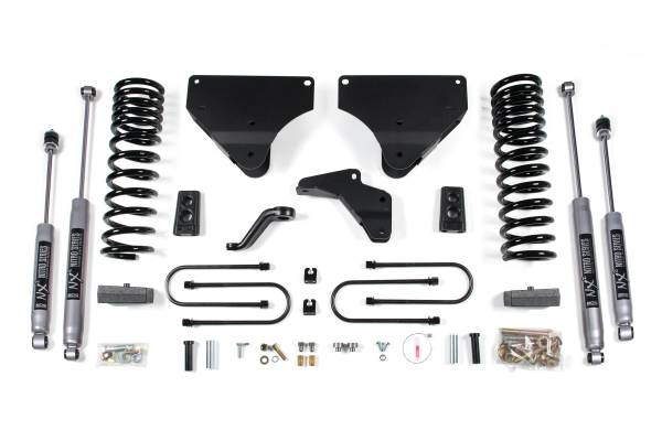 BDS Suspension - 4 Inch Lift Kit Ram 3500 13-18 4WD Diesel 3 Inch Block NX2 Nitro